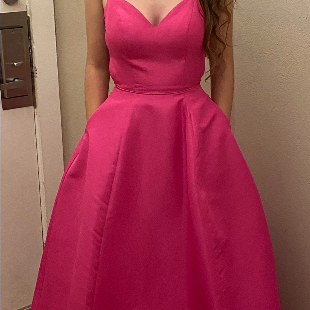 Sherri Hill 53661 Fuchsia NWT